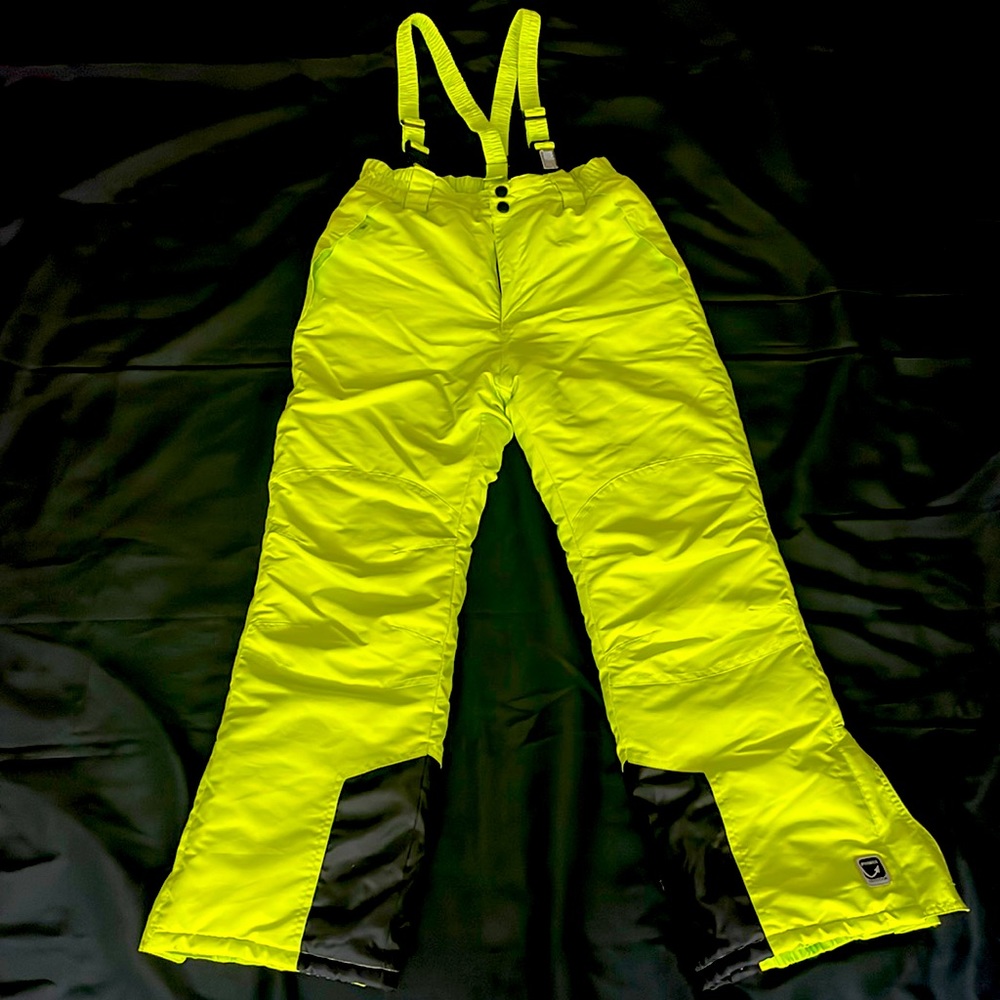 Boys' Waterproof Breathable Polyester Snowboard Ski Pants